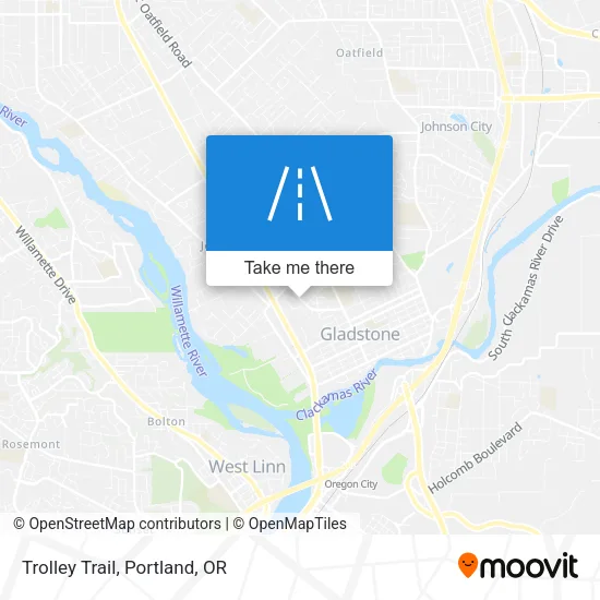 Trolley Trail map