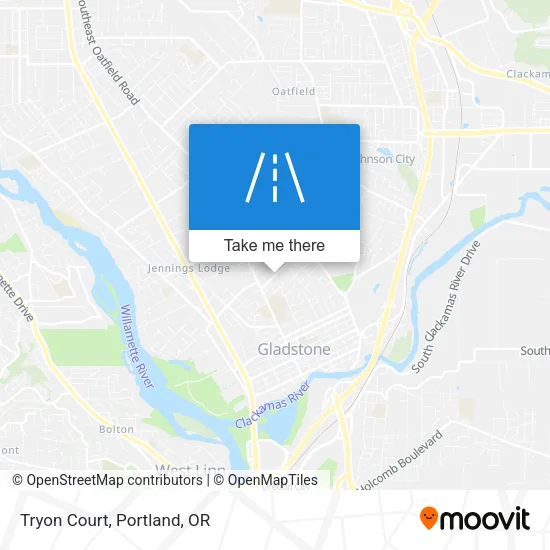 Tryon Court map
