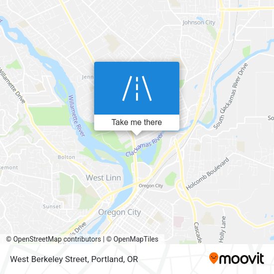West Berkeley Street map
