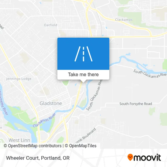 Wheeler Court map