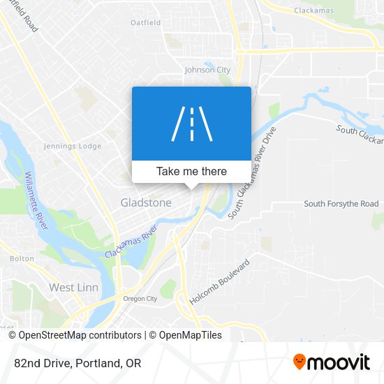 Mapa de 82nd Drive