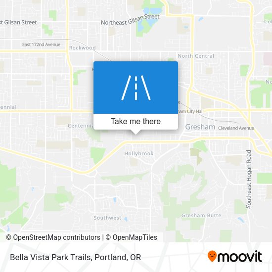Bella Vista Park Trails map