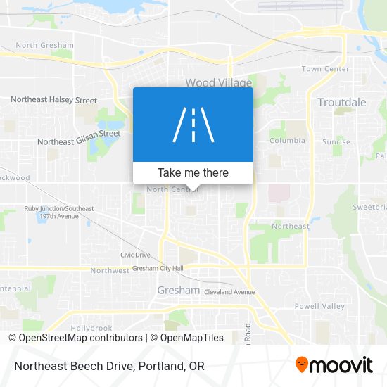 Mapa de Northeast Beech Drive