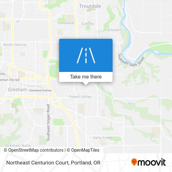 Northeast Centurion Court map