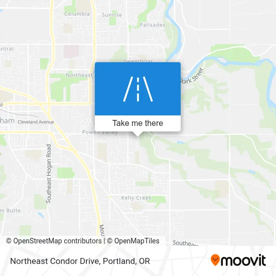 Northeast Condor Drive map