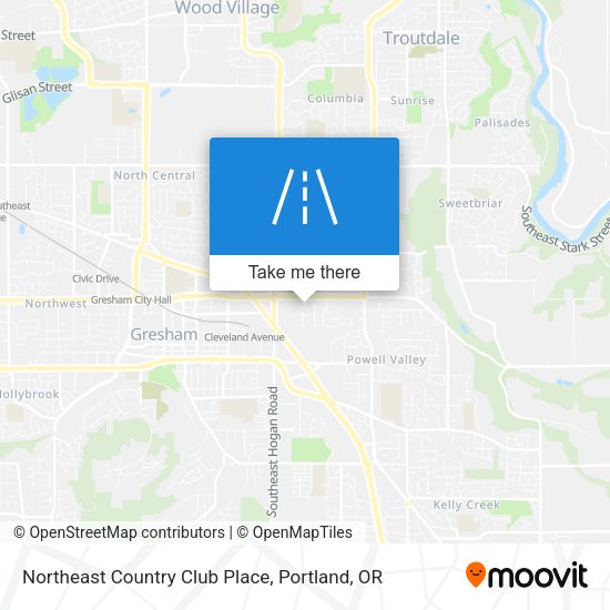 Mapa de Northeast Country Club Place