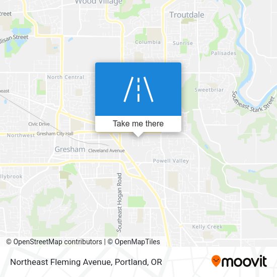 Mapa de Northeast Fleming Avenue