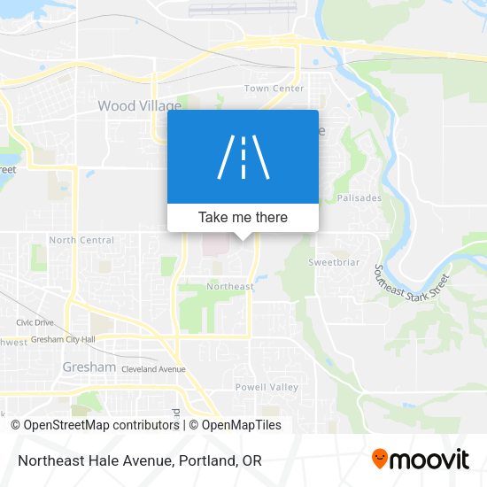 Mapa de Northeast Hale Avenue