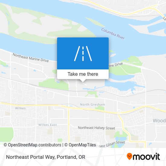Mapa de Northeast Portal Way