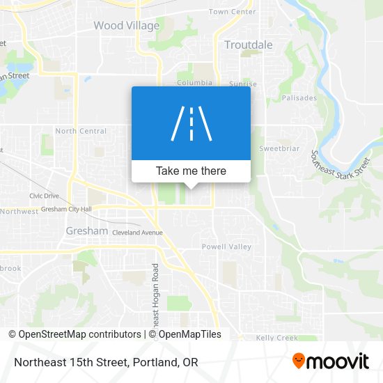 Mapa de Northeast 15th Street