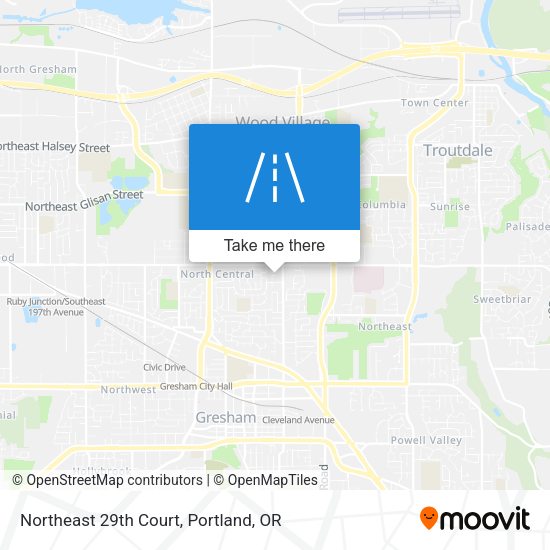 Mapa de Northeast 29th Court