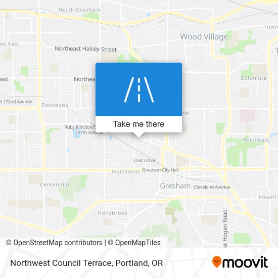 Mapa de Northwest Council Terrace