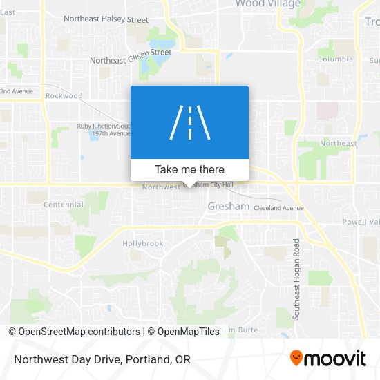 Mapa de Northwest Day Drive