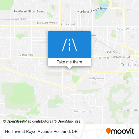 Mapa de Northwest Royal Avenue