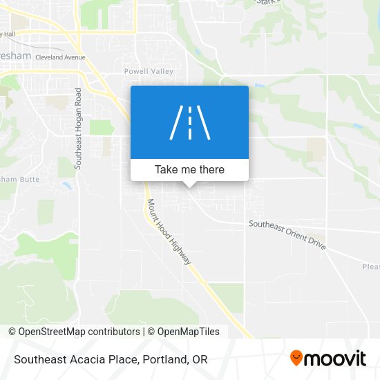 Mapa de Southeast Acacia Place