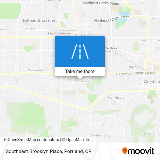 Mapa de Southeast Brooklyn Place