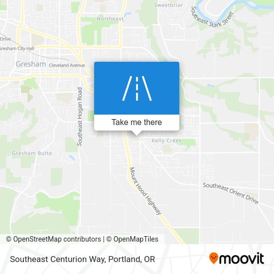 Mapa de Southeast Centurion Way