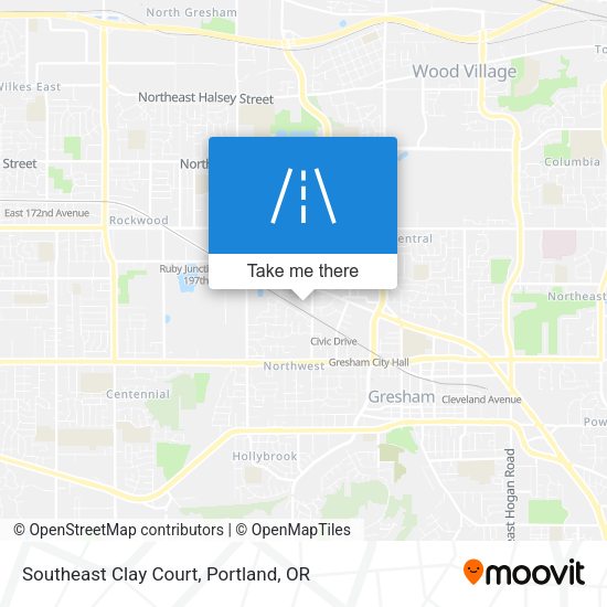 Southeast Clay Court map