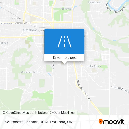 Mapa de Southeast Cochran Drive