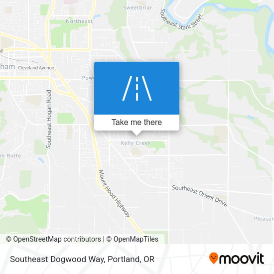 Southeast Dogwood Way map