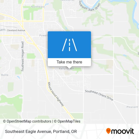 Mapa de Southeast Eagle Avenue