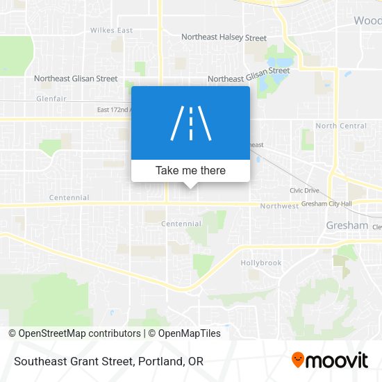 Mapa de Southeast Grant Street