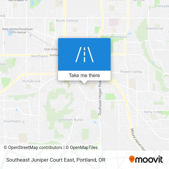 Mapa de Southeast Juniper Court East