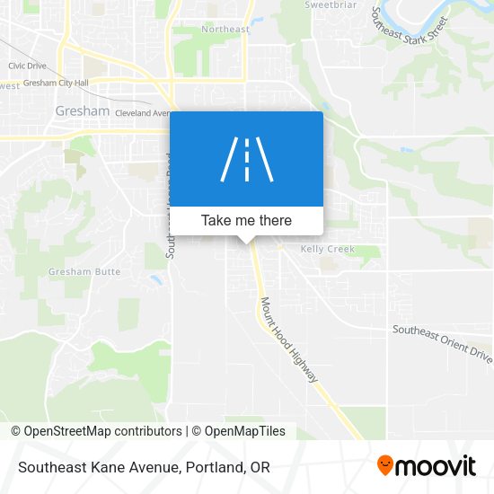 Mapa de Southeast Kane Avenue