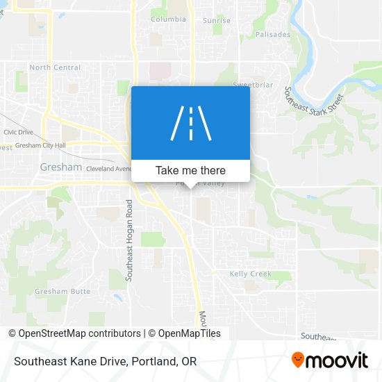 Southeast Kane Drive map