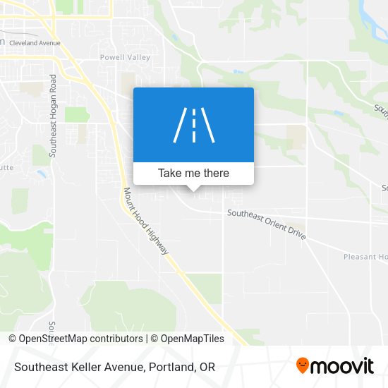 Mapa de Southeast Keller Avenue