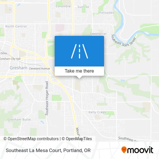 Mapa de Southeast La Mesa Court