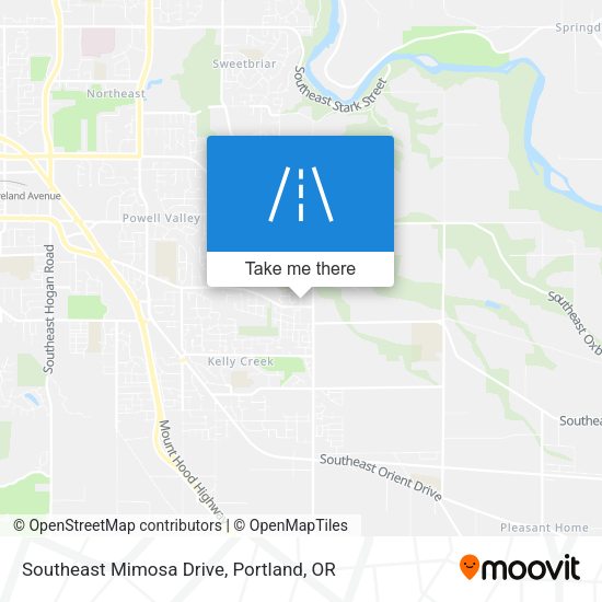 Mapa de Southeast Mimosa Drive