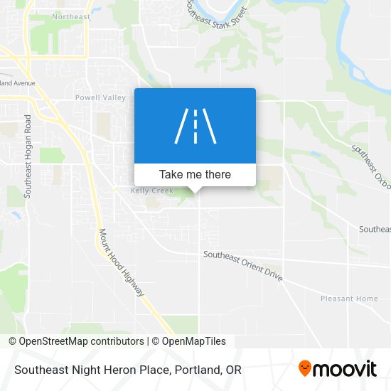 Mapa de Southeast Night Heron Place
