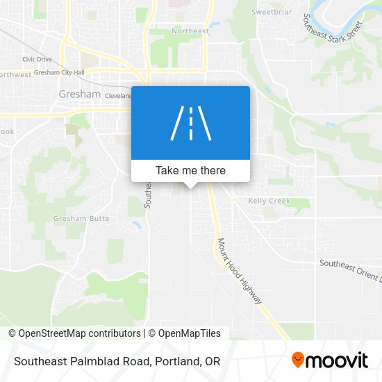 Mapa de Southeast Palmblad Road