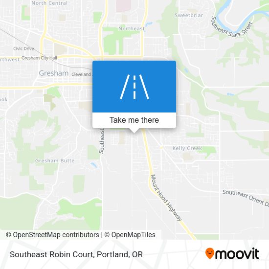 Mapa de Southeast Robin Court