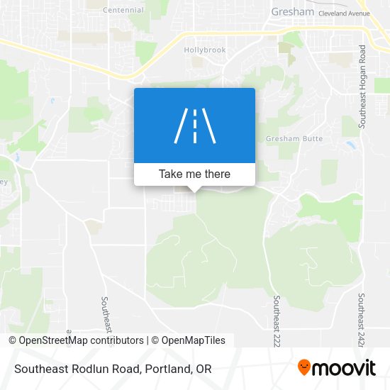 Mapa de Southeast Rodlun Road
