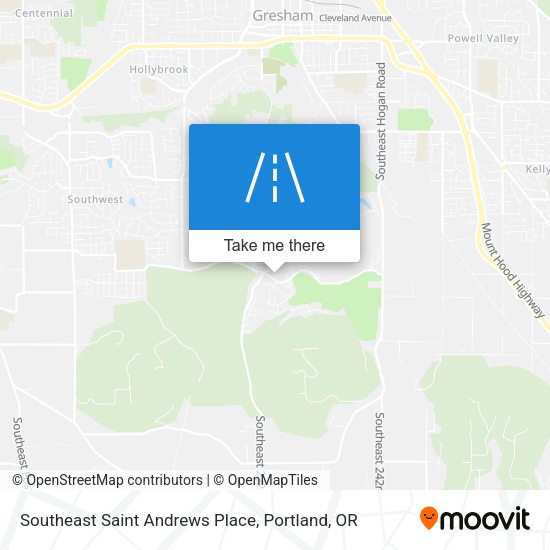 Mapa de Southeast Saint Andrews Place