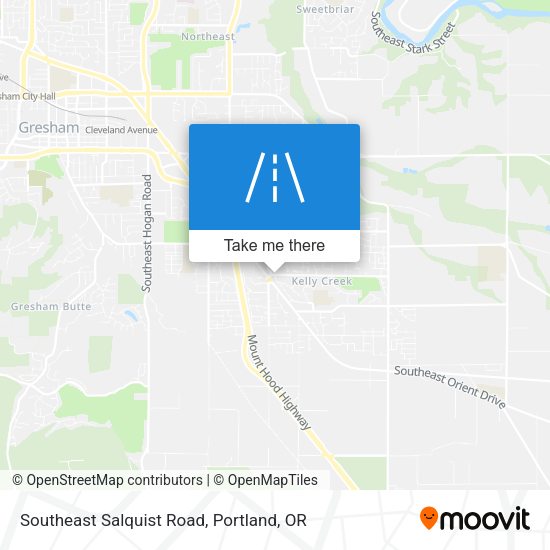 Southeast Salquist Road map