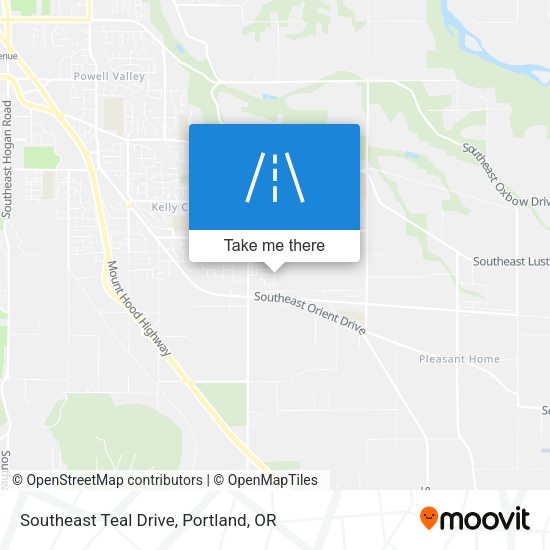 Mapa de Southeast Teal Drive