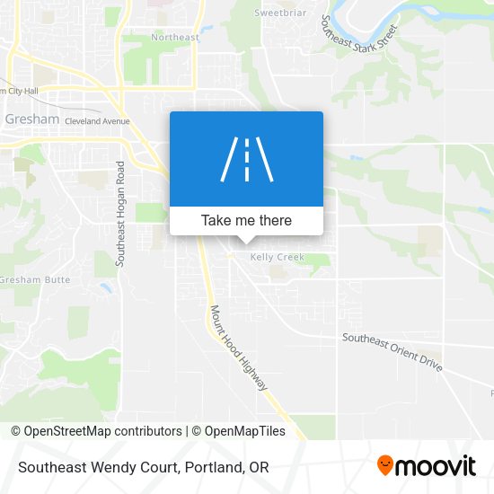 Southeast Wendy Court map