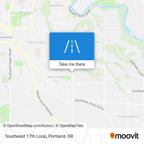 Southeast 17th Loop map