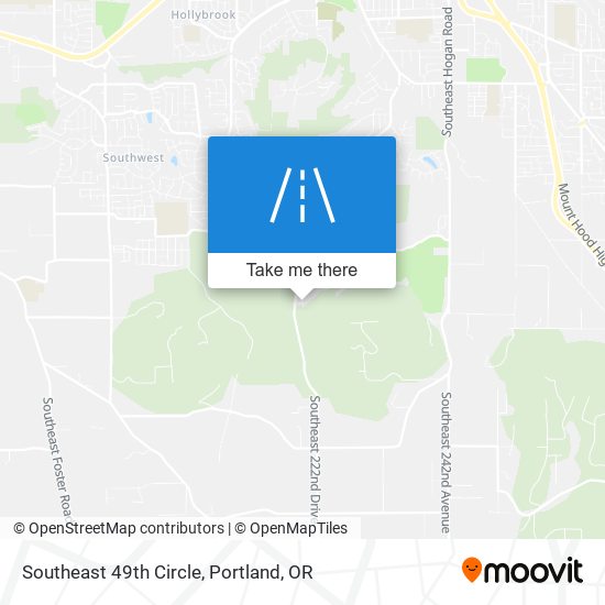 Mapa de Southeast 49th Circle