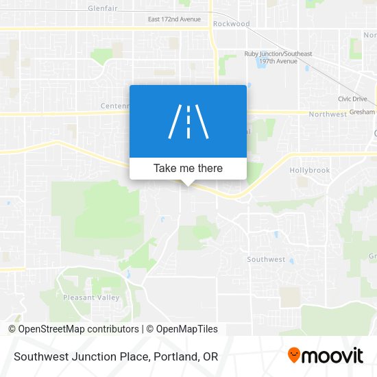 Mapa de Southwest Junction Place