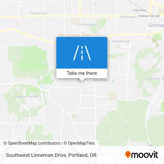 Southwest Linneman Drive map