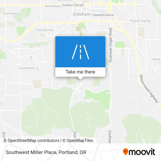 Mapa de Southwest Miller Place