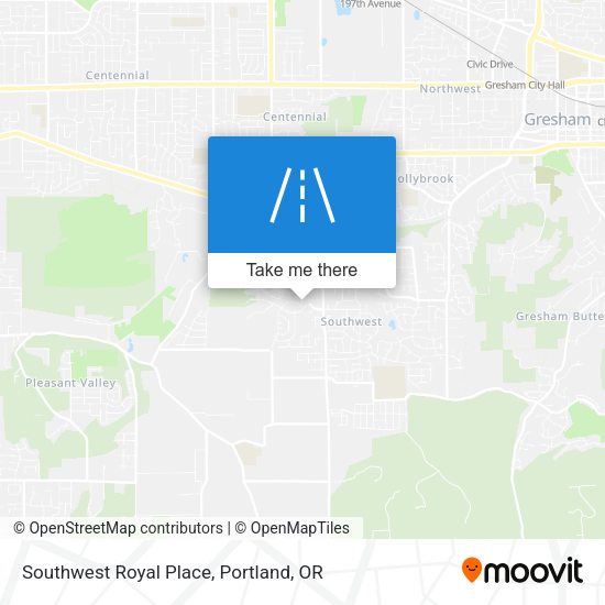 Southwest Royal Place map