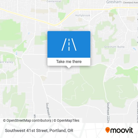 Mapa de Southwest 41st Street