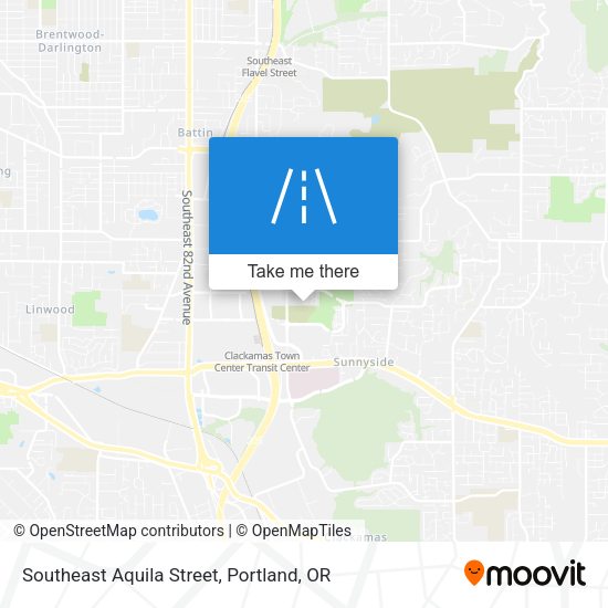 Mapa de Southeast Aquila Street