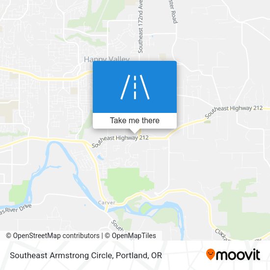 Mapa de Southeast Armstrong Circle