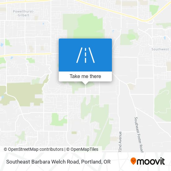 Mapa de Southeast Barbara Welch Road
